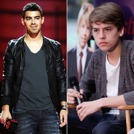 Joe jonas dylan sprouse reaction