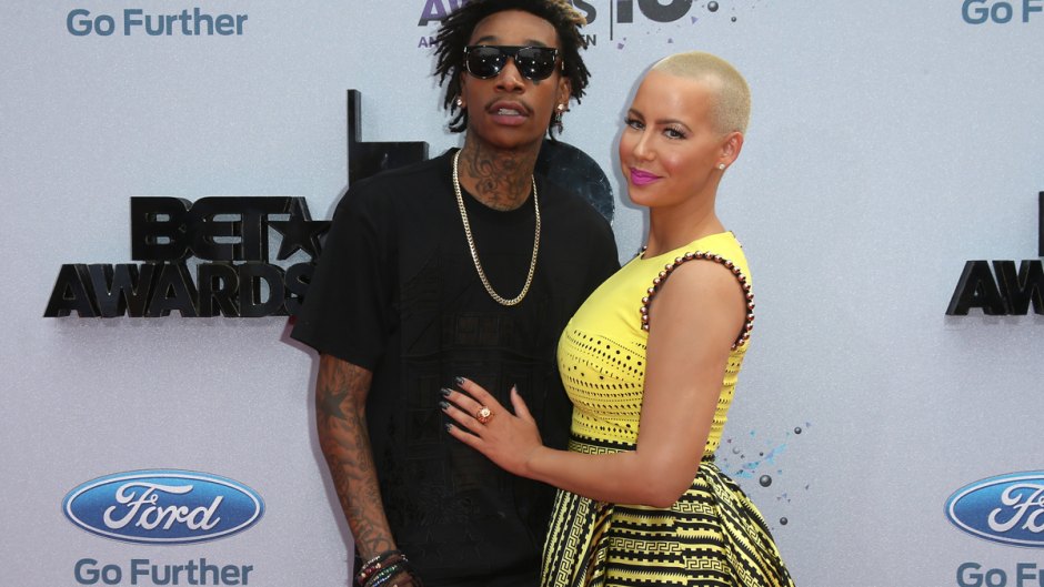 Amber rose wiz khalifa affair threesome twins