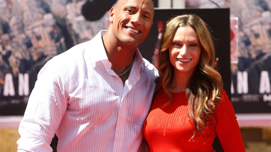 Dwayne the rock johnson baby