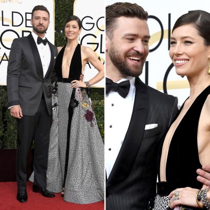 Justin timberlake jessica biel golden globes