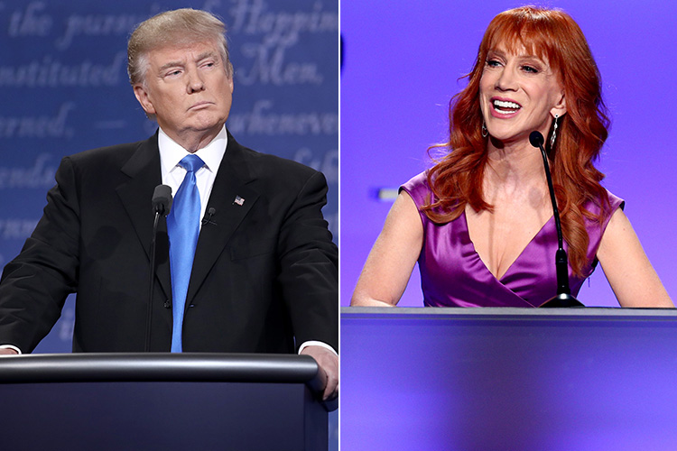 Kathy griffin beheads trump