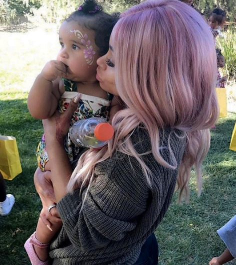 Blac chyna dream kardashian birthday party without rob kardashian