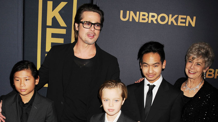 Brad pitt kids