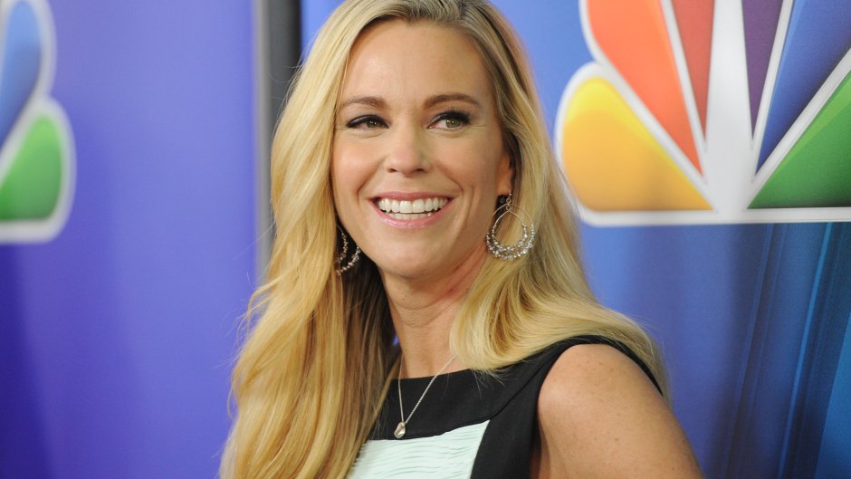 Kate Gosselin In Front Of NBC Step-and-Repeat