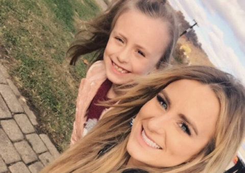 Leah messer daughter makeup