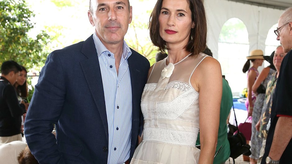 Matt lauer wife kicked out