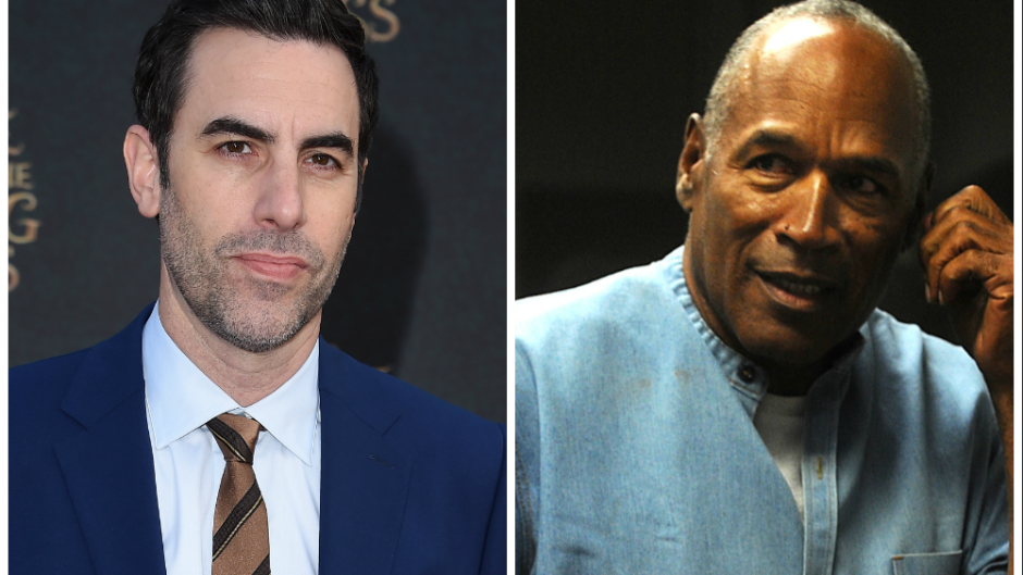 Sacha baron cohen oj simpson