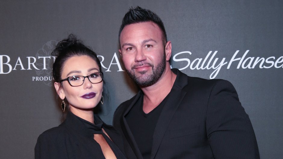 JWoww and roger Mathews wearing all black