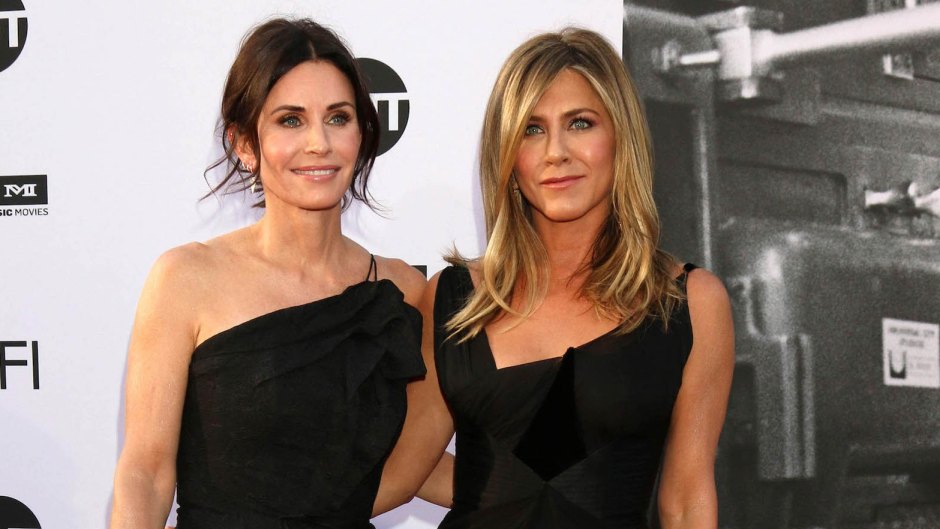 Jen Aniston Courteney Cox Grown Apart