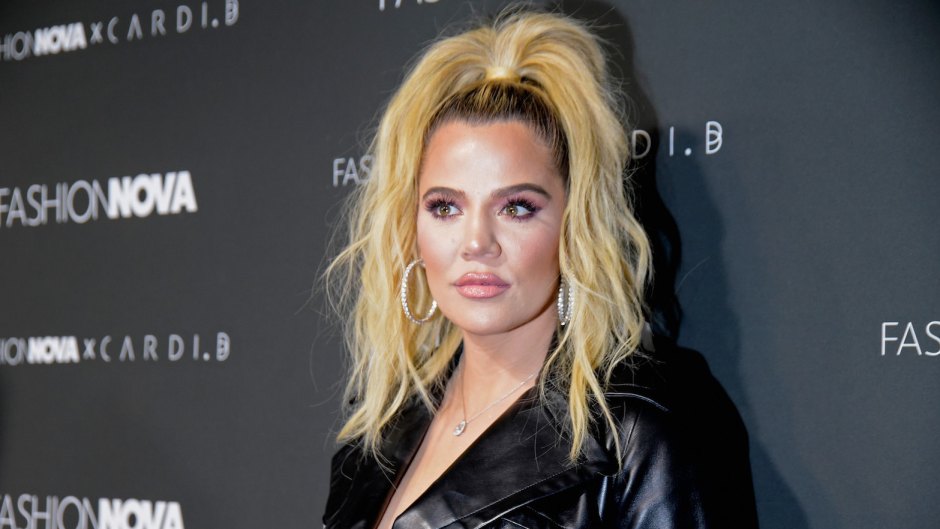 Khloe Kardashian at Card B's Fashion Nova Launch Party