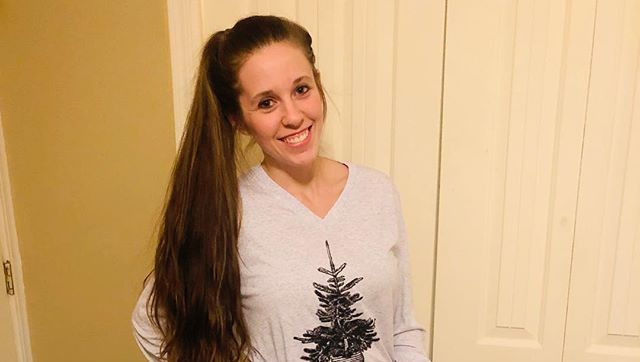 Jill Duggar Wears Long Ponytail And Christmas Tree Shirt