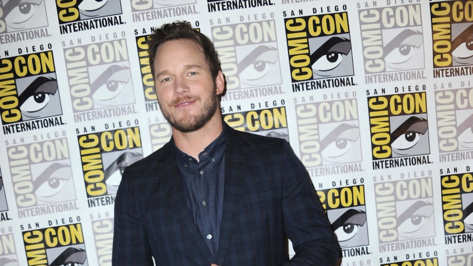 Chris Pratt wearing a suit at an event