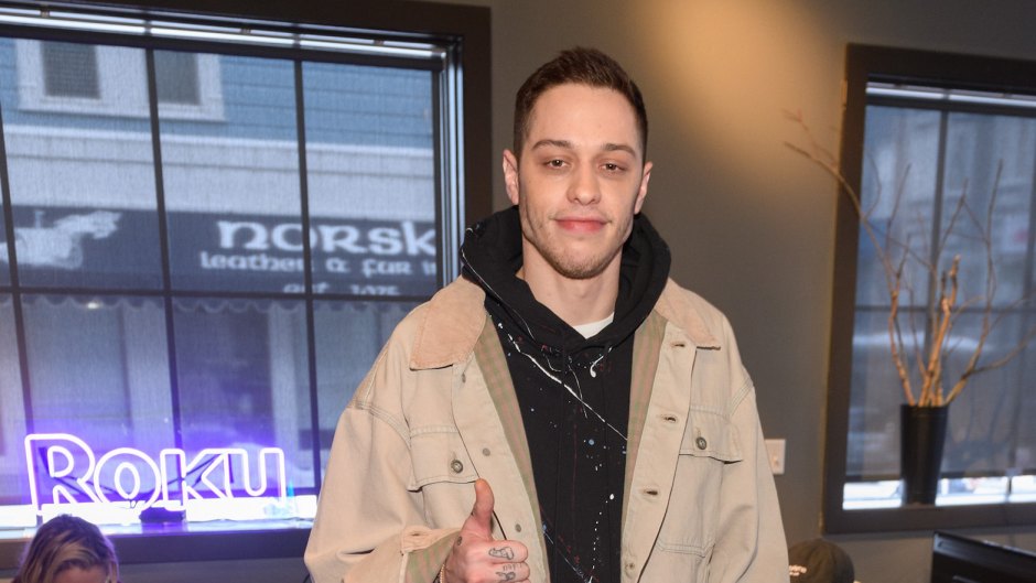 Pete Davidson has his thumb up in Utah