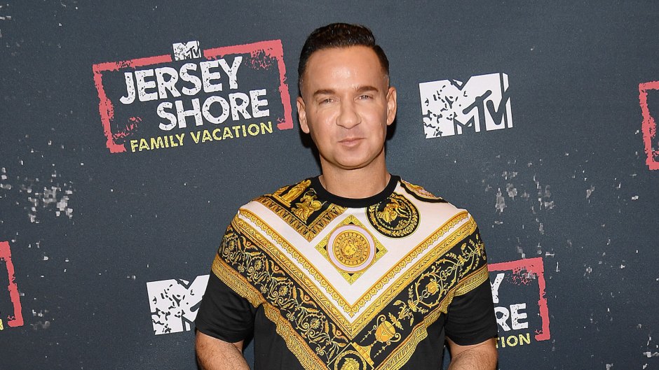 Mike 'The Situation' Sorrentino wearing a yellow and black shirt