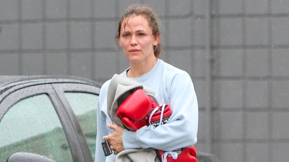 Jennifer Garner Boxing Workout