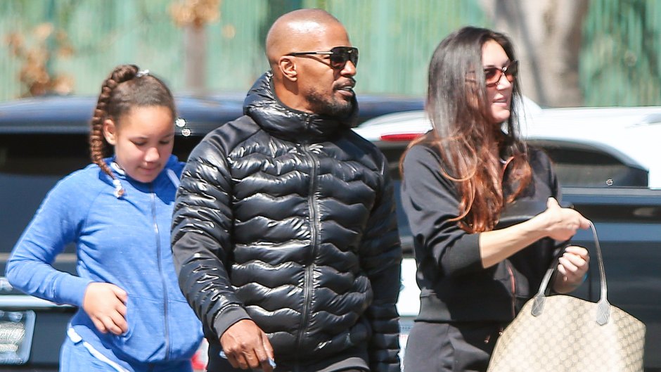 Jamie Foxx spending time with his ex-girlfriend Kristin Grannis and their daughter Annalise