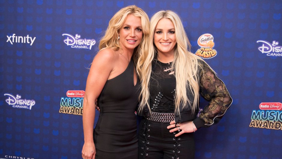 Britney Spears With Jamie Spears Both Wearing Black Dresses