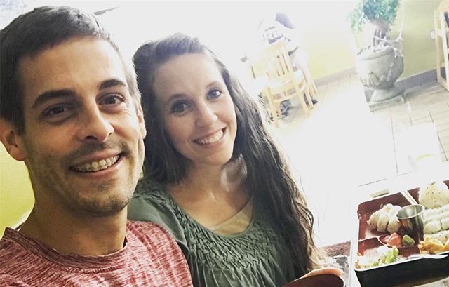 Derick Dillard and Jill Duggar at Dinner