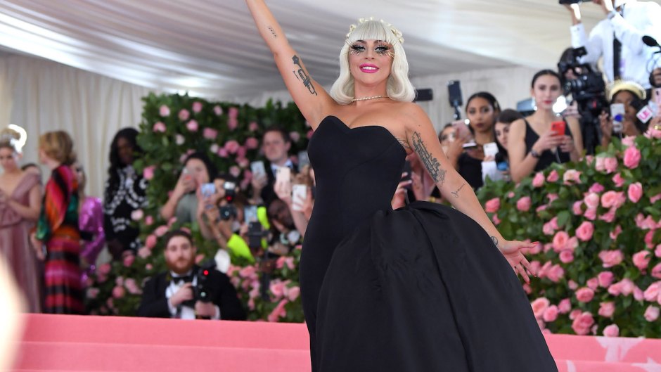 Lady Gaga in a Black Dress at the 2019 Met Gala