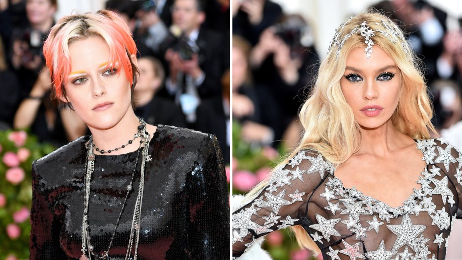 Awkward Kristen Stewart and Stella Maxwell Met Gala 2019