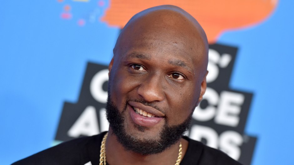 Lamar Odom At the Kids Choice Awards