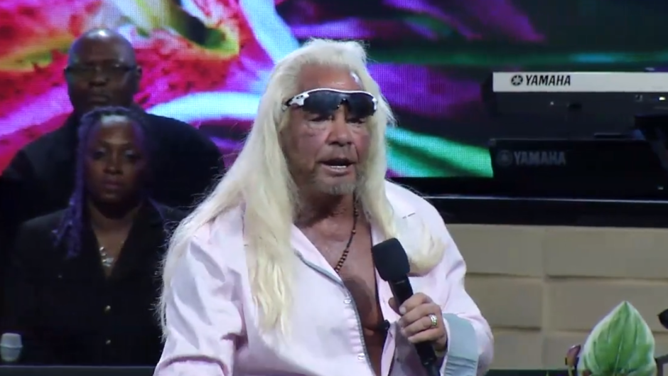 Duane Chapman Speaks at Wife's Memorial Service