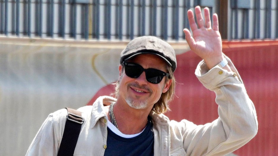 Brad Pitt Smiles 76th Venice Film Festival Italy