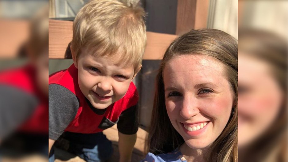 Jill Duggar's Oldest Son Still Wears a Bib