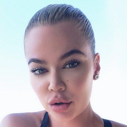 Khloe Kardashian New Selfie Lips Overdone