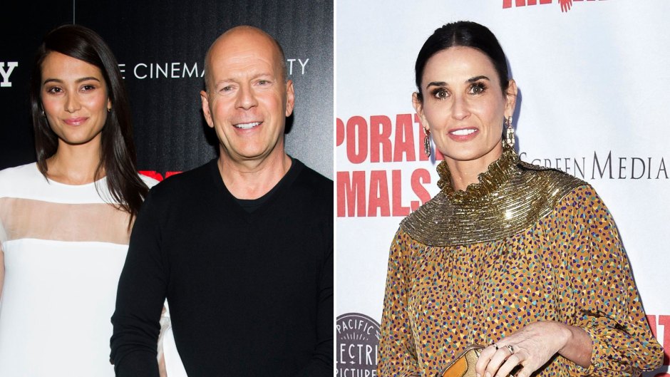 Bruce Willis Brings New Wife Emma Hemming to Ex Demi Moore's Book Launch