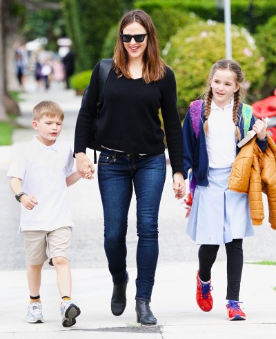 Jennifer Garner Chilled Out Mom Kids