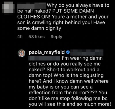 90DF Paola Reacts Claims Shes Always Half Naked
