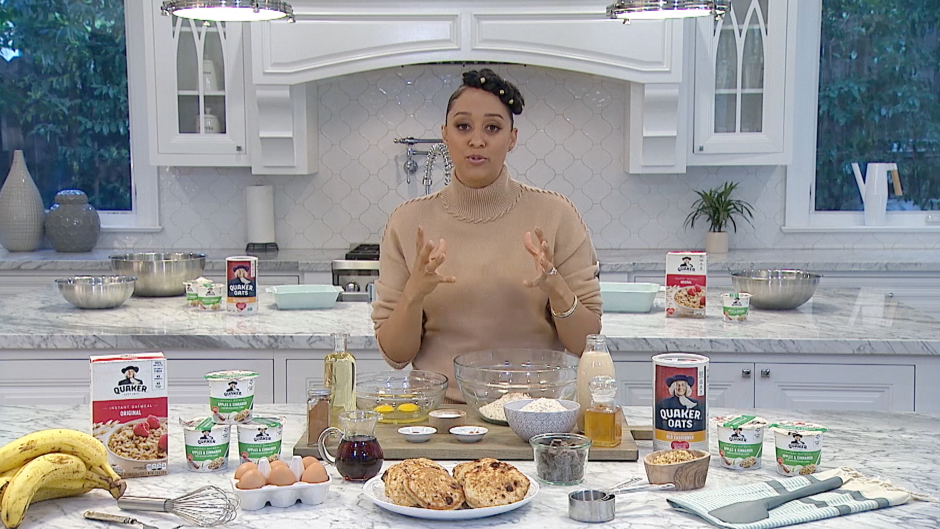 Tia Mowry and Quaker