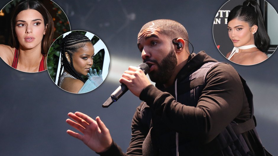 Drake Seemingly Shouts Out Rihanna and Kendall Amid Kylie Romance Rumors