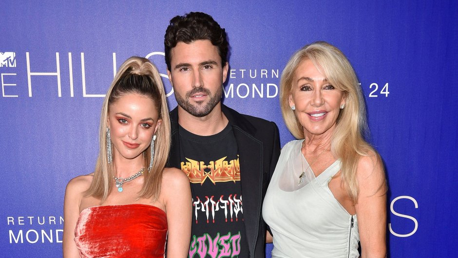 Brody Jenner With Kaitlynn Carter and Linda Thompson on Red Carpet