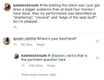 Kate Beckinsale Has Epic Response When Someone Asks Where Her Boyfriend Is During Bikini Wax