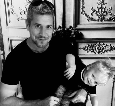 Ant Anstead With Son Hudson
