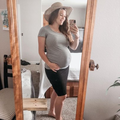 Joy-Anna Duggar Flaunts Post-Baby Body Running in a Skirt
