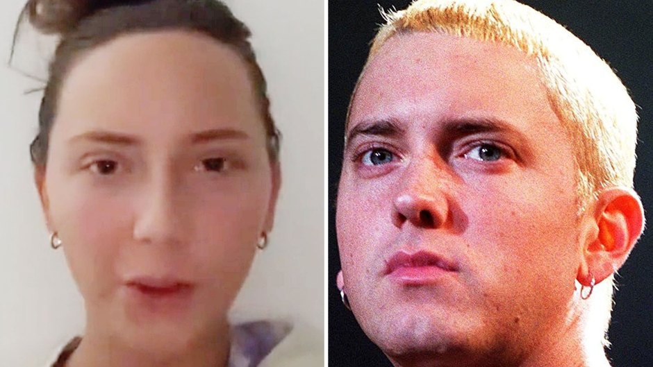 Hailie Mathers New Makeup Free TikTok Video Has Fans Claiming She Dad Eminem Twin