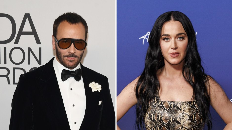 Tom Ford Shades Katy Perry’s Past Met Gala Outfits Including Hamburger and Chandelier Dresses