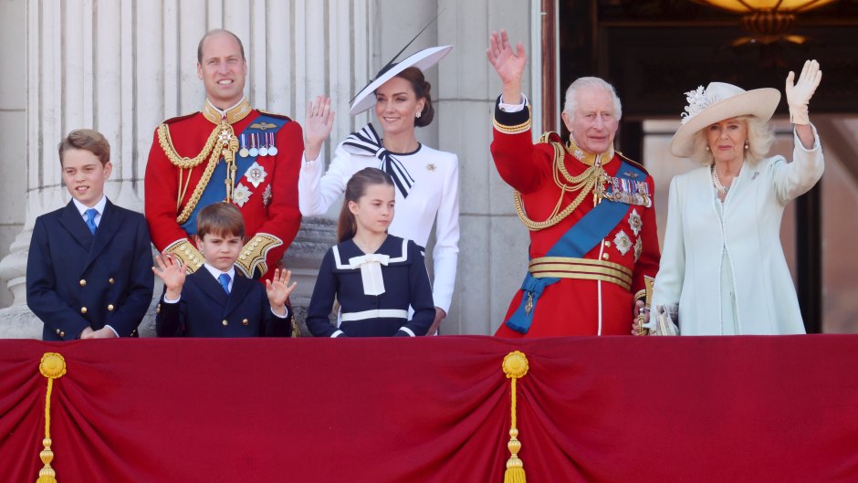 Royal Family Reunites at Trooping the Colour Amid Cancer Battles: Photos